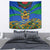Indigenous Regions of Panama Embera-Wounaan Tapestry Frog Graphic and Indigenous Pattern Guardians of the Forest - Wonder Print Shop