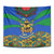 Indigenous Regions of Panama Embera-Wounaan Tapestry Frog Graphic and Indigenous Pattern Guardians of the Forest - Wonder Print Shop