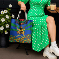 Indigenous Regions of Panama Embera-Wounaan Tote Bag Frog Graphic and Indigenous Pattern Guardians of the Forest - Wonder Print Shop