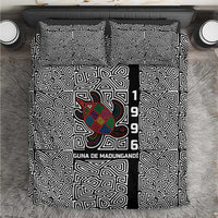 Indigenous Regions of Panama Guna de Madungandí Bedding Set with Colorful Turtle and Black White Geometric Pattern - Wonder Print Shop