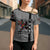 Indigenous Regions of Panama Guna de Madungandí Cross Shoulder Shirt with Colorful Turtle and Black White Geometric Pattern - Wonder Print Shop
