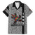 Indigenous Regions of Panama Guna de Madungandí Family Matching Mermaid Dress and Hawaiian Shirt with Colorful Turtle and Black White Geometric Pattern - Wonder Print Shop