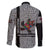 Indigenous Regions of Panama Guna de Madungandí Family Matching Mermaid Dress and Hawaiian Shirt with Colorful Turtle and Black White Geometric Pattern - Wonder Print Shop