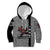 Indigenous Regions of Panama Guna de Madungandí Kid Hoodie with Colorful Turtle and Black White Geometric Pattern - Wonder Print Shop