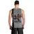 Indigenous Regions of Panama Guna de Madungandí Men Tank Top with Colorful Turtle and Black White Geometric Pattern - Wonder Print Shop