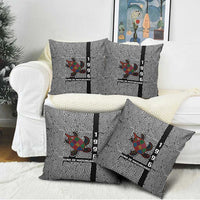 Indigenous Regions of Panama Guna de Madungandí Pillow Cover with Colorful Turtle and Black White Geometric Pattern - Wonder Print Shop