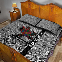 Indigenous Regions of Panama Guna de Madungandí Quilt Bed Set with Colorful Turtle and Black White Geometric Pattern - Wonder Print Shop