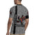 Indigenous Regions of Panama Guna de Madungandí Rugby Jersey with Colorful Turtle and Black White Geometric Pattern - Wonder Print Shop