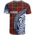 Indigenous Regions of Panama Guna de Wargandí T Shirt with Tribal Pattern and Blue White Nature and People - Wonder Print Shop