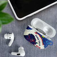 Indigenous Regions of Panama Guna Yala AirPods Case with Regional Map Lobster Graphic and Coral Pattern 1938 - Wonder Print Shop