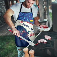 Indigenous Regions of Panama Guna Yala Apron with Regional Map Lobster Graphic and Coral Pattern 1938 - Wonder Print Shop