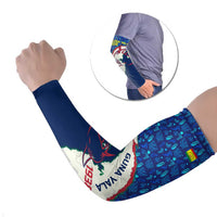 Indigenous Regions of Panama Guna Yala Arm Sleeves with Regional Map Lobster Graphic and Coral Pattern 1938 - Wonder Print Shop