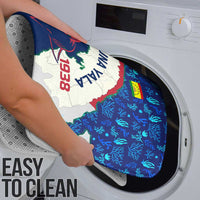 Indigenous Regions of Panama Guna Yala Bathroom Set with Regional Map Lobster Graphic and Coral Pattern 1938 - Wonder Print Shop