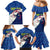Indigenous Regions of Panama Guna Yala Family Matching Mermaid Dress and Hawaiian Shirt with Regional Map Lobster Graphic and Coral Pattern 1938 - Wonder Print Shop