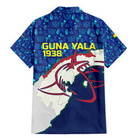 Indigenous Regions of Panama Guna Yala Family Matching Mermaid Dress and Hawaiian Shirt with Regional Map Lobster Graphic and Coral Pattern 1938 - Wonder Print Shop