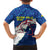 Indigenous Regions of Panama Guna Yala Family Matching Short Sleeve Bodycon Dress and Hawaiian Shirt with Regional Map Lobster Graphic and Coral Pattern 1938 - Wonder Print Shop