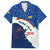 Indigenous Regions of Panama Guna Yala Family Matching Short Sleeve Bodycon Dress and Hawaiian Shirt with Regional Map Lobster Graphic and Coral Pattern 1938 - Wonder Print Shop