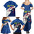Indigenous Regions of Panama Guna Yala Family Matching Summer Maxi Dress and Hawaiian Shirt with Regional Map Lobster Graphic and Coral Pattern 1938 - Wonder Print Shop