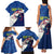 Indigenous Regions of Panama Guna Yala Family Matching Tank Maxi Dress and Hawaiian Shirt with Regional Map Lobster Graphic and Coral Pattern 1938 - Wonder Print Shop