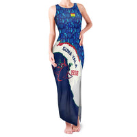 Indigenous Regions of Panama Guna Yala Family Matching Tank Maxi Dress and Hawaiian Shirt with Regional Map Lobster Graphic and Coral Pattern 1938 - Wonder Print Shop