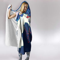 Indigenous Regions of Panama Guna Yala Hooded Blanket with Regional Map Lobster Graphic and Coral Pattern 1938 - Wonder Print Shop