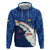 Indigenous Regions of Panama Guna Yala Hoodie with Regional Map Lobster Graphic and Coral Pattern 1938 - Wonder Print Shop