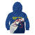 Indigenous Regions of Panama Guna Yala Kid Hoodie with Regional Map Lobster Graphic and Coral Pattern 1938 - Wonder Print Shop