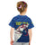 Indigenous Regions of Panama Guna Yala Kid T Shirt with Regional Map Lobster Graphic and Coral Pattern 1938 - Wonder Print Shop