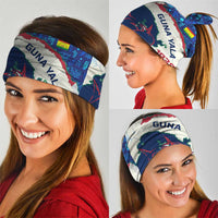 Indigenous Regions of Panama Guna Yala Neck Gaiter with Regional Map Lobster Graphic and Coral Pattern 1938 - Wonder Print Shop