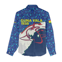 Indigenous Regions of Panama Guna Yala Women Casual Shirt with Regional Map Lobster Graphic and Coral Pattern 1938 - Wonder Print Shop