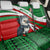 Indigenous Regions of Panama Ngabe-Bugle Back Car Seat Cover with Harpy Eagle Graphic and Green Red Tribal Pattern 1997 - Wonder Print Shop