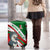 Indigenous Regions of Panama Ngabe-Bugle Luggage Cover with Harpy Eagle Graphic and Green Red Tribal Pattern 1997 - Wonder Print Shop