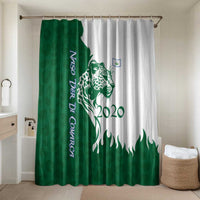 Indigenous Regions of Panama Naso Tjer Di Comarca Bathroom Set with Jaguar Graphic and Green White Territory and Life 2020 - Wonder Print Shop
