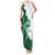 Indigenous Regions of Panama Naso Tjer Di Comarca Family Matching Tank Maxi Dress and Hawaiian Shirt with Jaguar Graphic and Green White Territory and Life 2020 - Wonder Print Shop