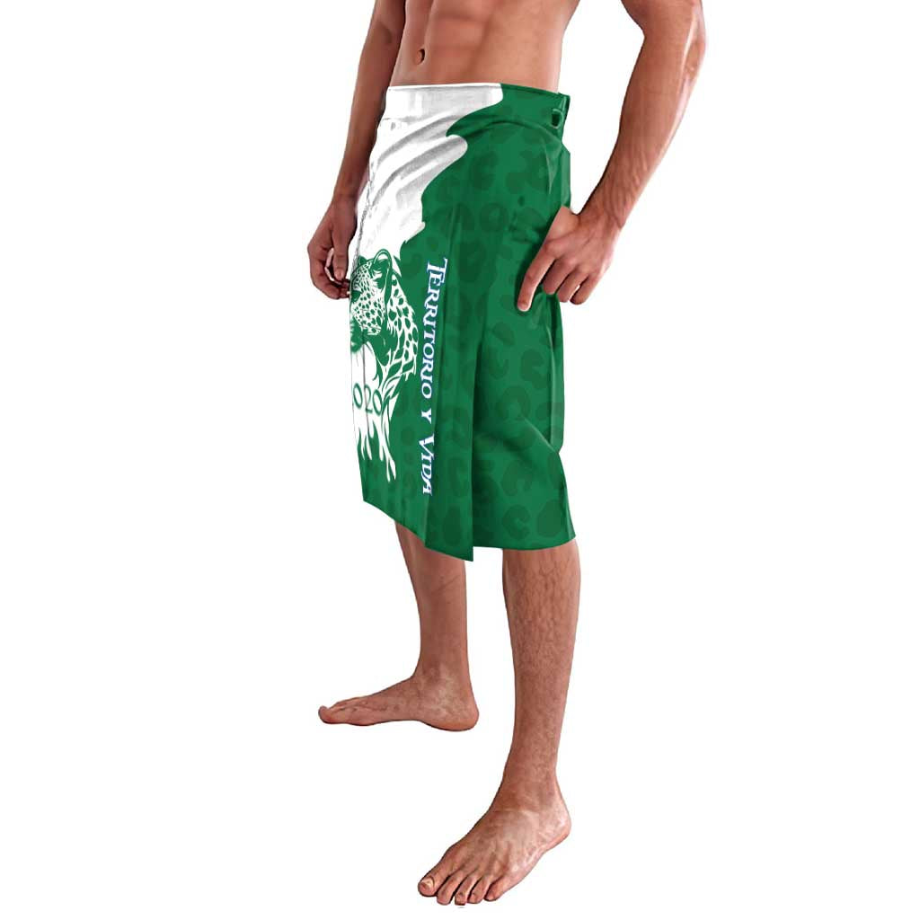 Indigenous Regions of Panama Naso Tjer Di Comarca Lavalava with Jaguar Graphic and Green White Territory and Life 2020 - Wonder Print Shop