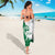 Indigenous Regions of Panama Naso Tjer Di Comarca Sarong with Jaguar Graphic and Green White Territory and Life 2020 - Wonder Print Shop