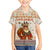 Native American Christmas Family Matching Short Sleeve Bodycon Dress and Hawaiian Shirt with Beige Tribal Pattern Santa Claus and Dreamcatcher Motif - Wonder Print Shop
