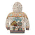 Native American Christmas Kid Hoodie with Beige Tribal Pattern Santa Claus and Dreamcatcher Motif - Wonder Print Shop