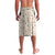 Native American Christmas Lavalava with Beige Tribal Pattern Santa Claus and Dreamcatcher Motif - Wonder Print Shop
