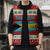 Bahamas Christmas Sleeveless Puffer Jacket with Red Festive Pattern Sailing Santa and National Flag Motif - Wonder Print Shop