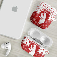 Greenland Christmas AirPods Case Land of Ice Heart of Fire - Wonder Print Shop