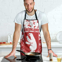 Greenland Christmas Apron Land of Ice Heart of Fire - Wonder Print Shop