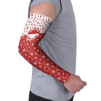 Greenland Christmas Arm Sleeves Land of Ice Heart of Fire - Wonder Print Shop