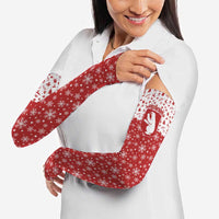 Greenland Christmas Arm Sleeves Land of Ice Heart of Fire - Wonder Print Shop