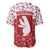 Greenland Christmas Baseball Jersey Land of Ice Heart of Fire - Wonder Print Shop