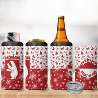 Greenland Christmas 4 in 1 Can Cooler Tumbler Land of Ice Heart of Fire - Wonder Print Shop