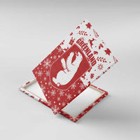 Greenland Christmas Canvas Wall Art Land of Ice Heart of Fire - Wonder Print Shop