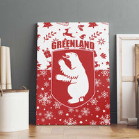 Greenland Christmas Canvas Wall Art Land of Ice Heart of Fire - Wonder Print Shop