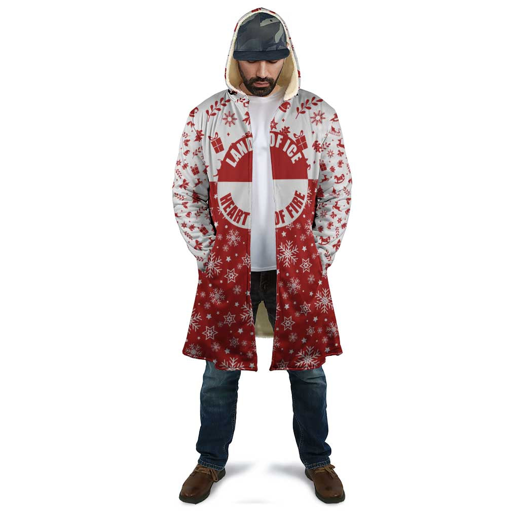 Greenland Christmas Cloak Land of Ice Heart of Fire - Wonder Print Shop