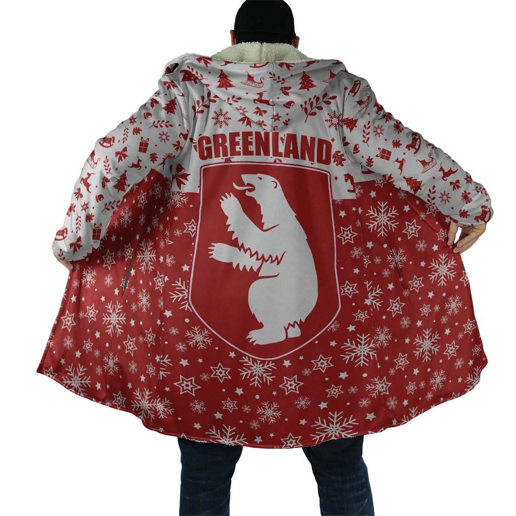 Greenland Christmas Cloak Land of Ice Heart of Fire - Wonder Print Shop